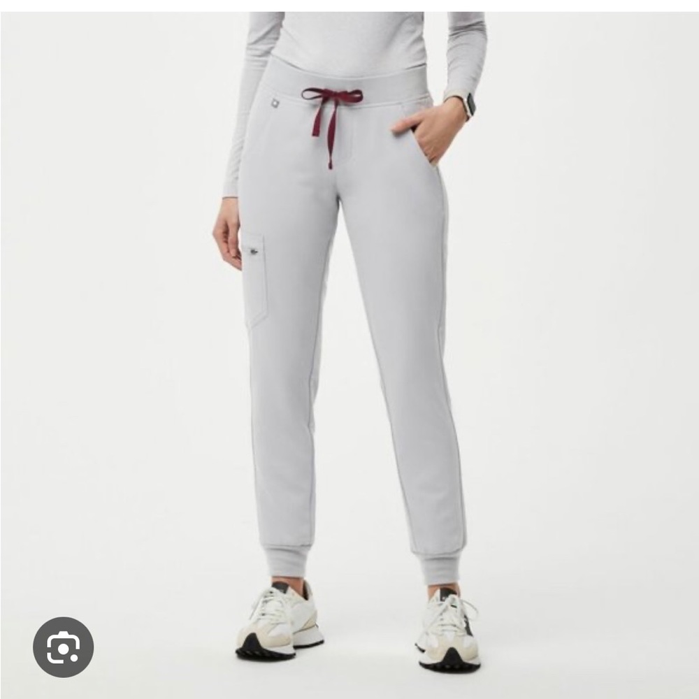 FIGS Cement Zamora Jogger Scrub Pant